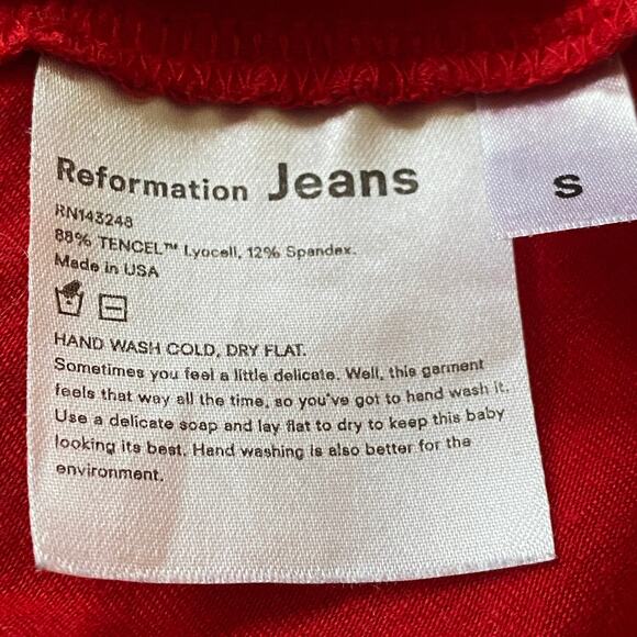 Reformation Rou Knit Midi Dress in Sundried Tomato - Picture 9 of 9